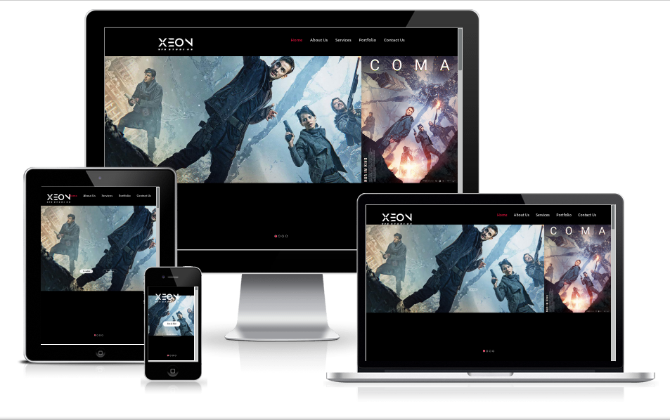 ZishTech Website Design & Development: A responsive website displayed on multiple devices.